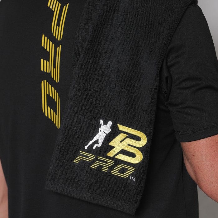 PBPRO Accessories PBPRO Men's Performance Pickleball Towel - Black