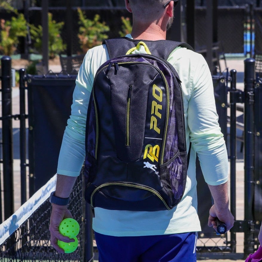 PBPRO Bags Yellow Pickleball Backpack | PBPRO Tour | Yellow