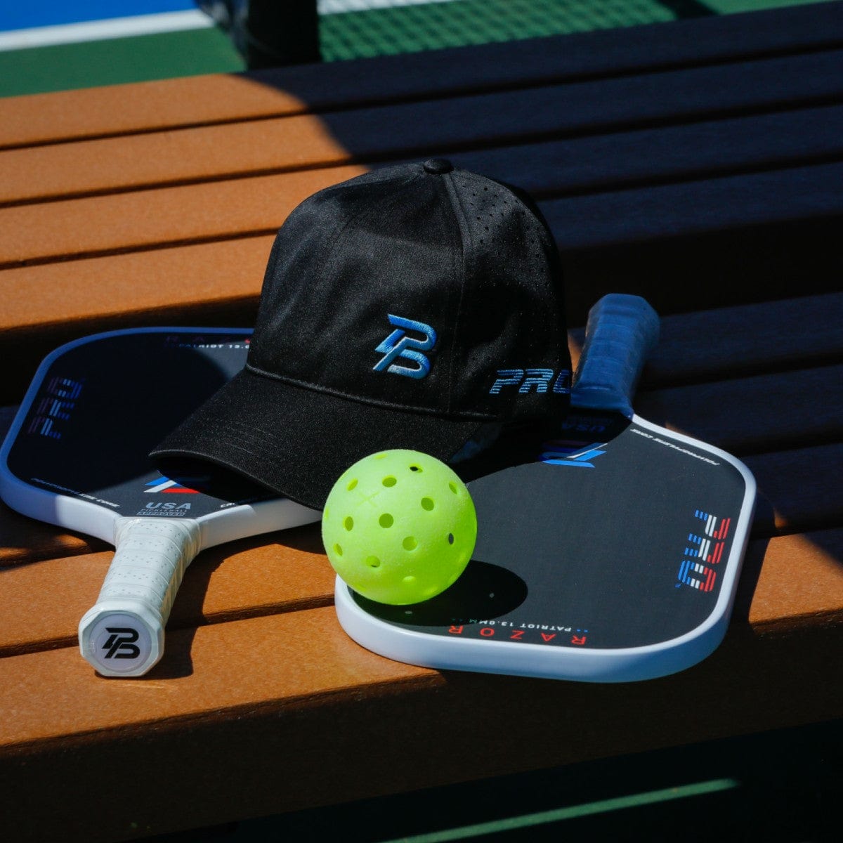 PBPRO Hats Blue PBPRO Men's Performance Pickleball Hat Blue Logo