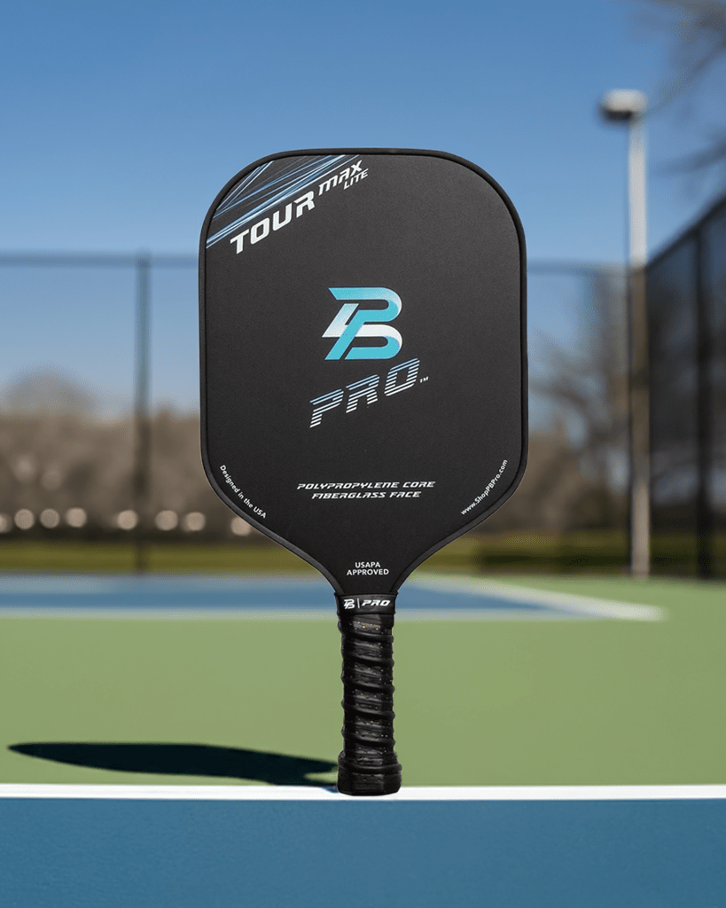 PBPRO Pickleball Paddles PBPRO Tour Max Lite 8.0 oz Seafoam Fiberglass Paddle USAPA Approved