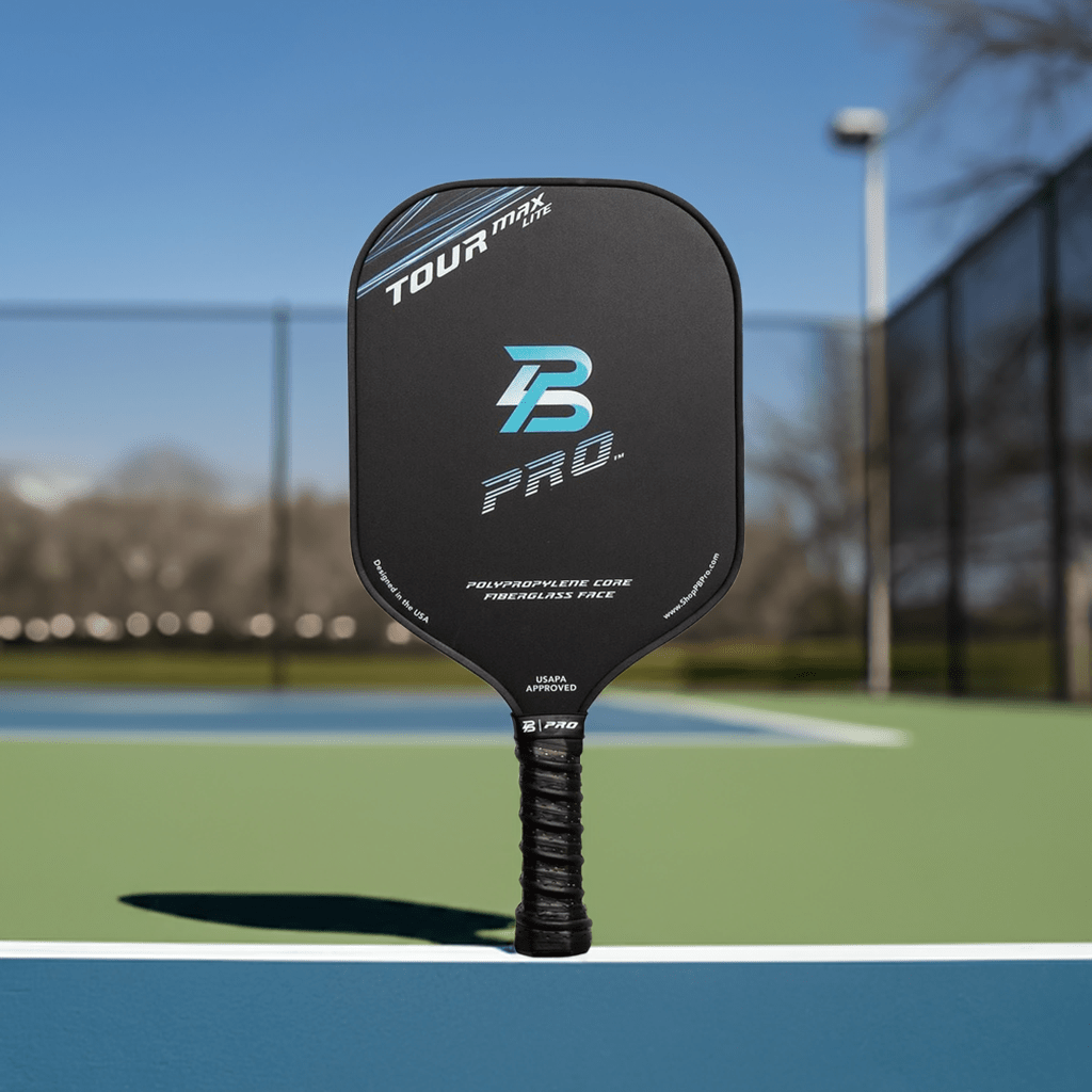 PBPRO Pickleball Paddles PBPRO Tour Max Lite 8.0 oz Seafoam Fiberglass Paddle USAPA Approved