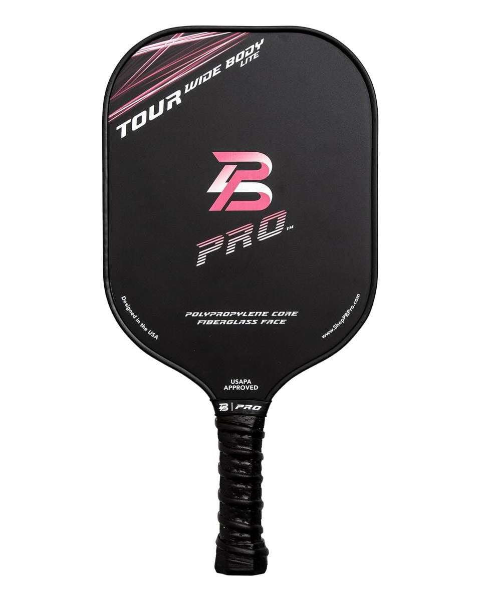 PBPRO Pickleball Paddles PBPRO Tour Widebody Lite Fiberglass Pickleball Paddle