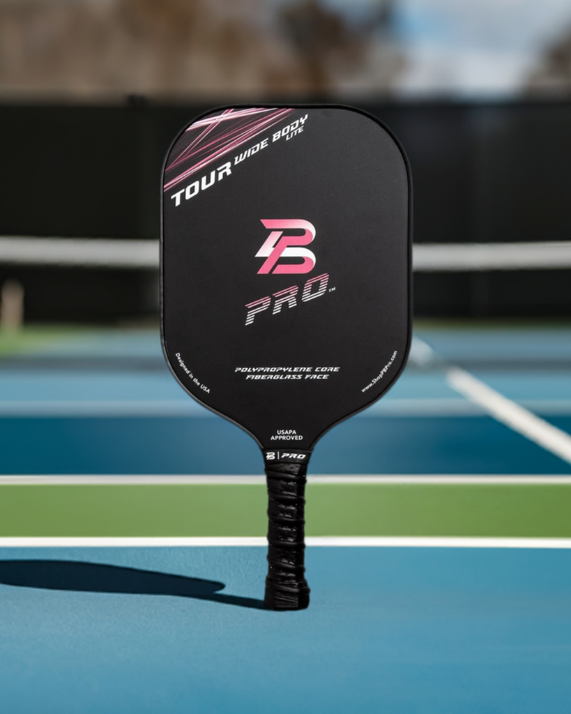 PBPRO Pickleball Paddles PBPRO Tour Widebody Lite Fiberglass Pickleball Paddle