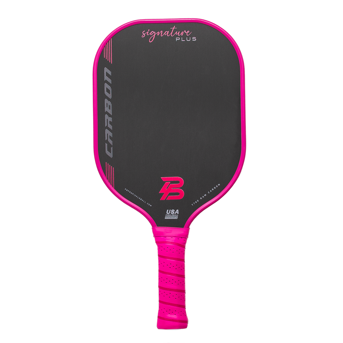 PBPRO Pickleball Pickleball Paddles | PB Signature Plus | Pink