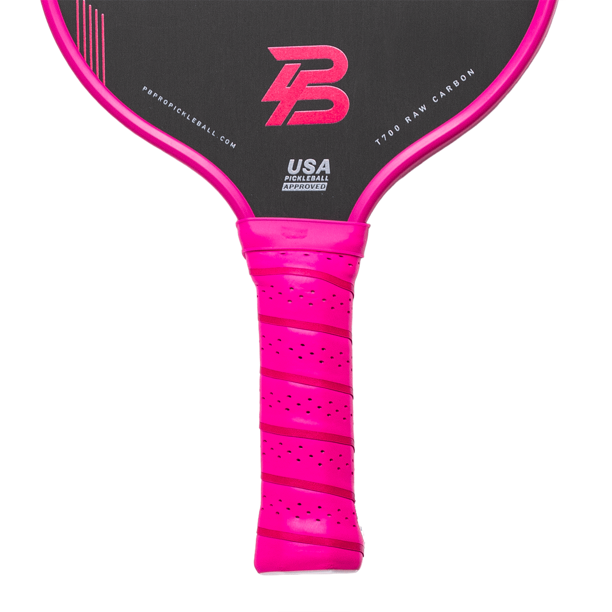PBPRO Pickleball Pickleball Paddles | PB Signature Plus | Pink