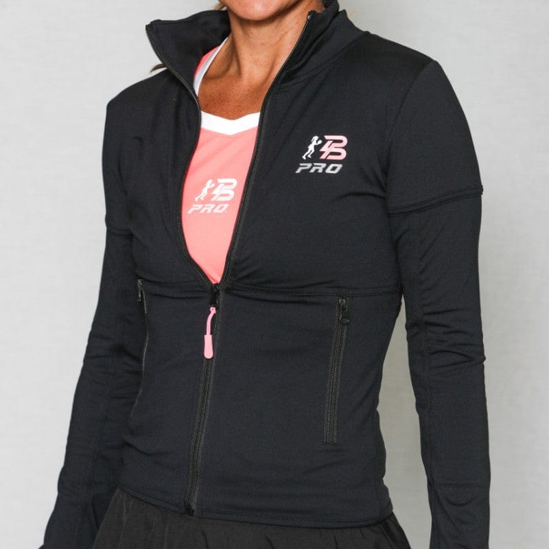 PBPRO Women&#39;s Apparel PBPRO™ Girls Athletic Fit Black Jacket