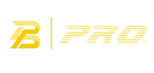 PBPRO Pickleball yellow brand logo