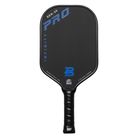 PBPRO Infinity Gen-X5 Royal Blue pickleball paddle, front view with black carbon face and black grip