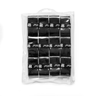 PBPRO Accessories 12-Pack Pickleball Overgrips | PBPRO | Black 12pack
