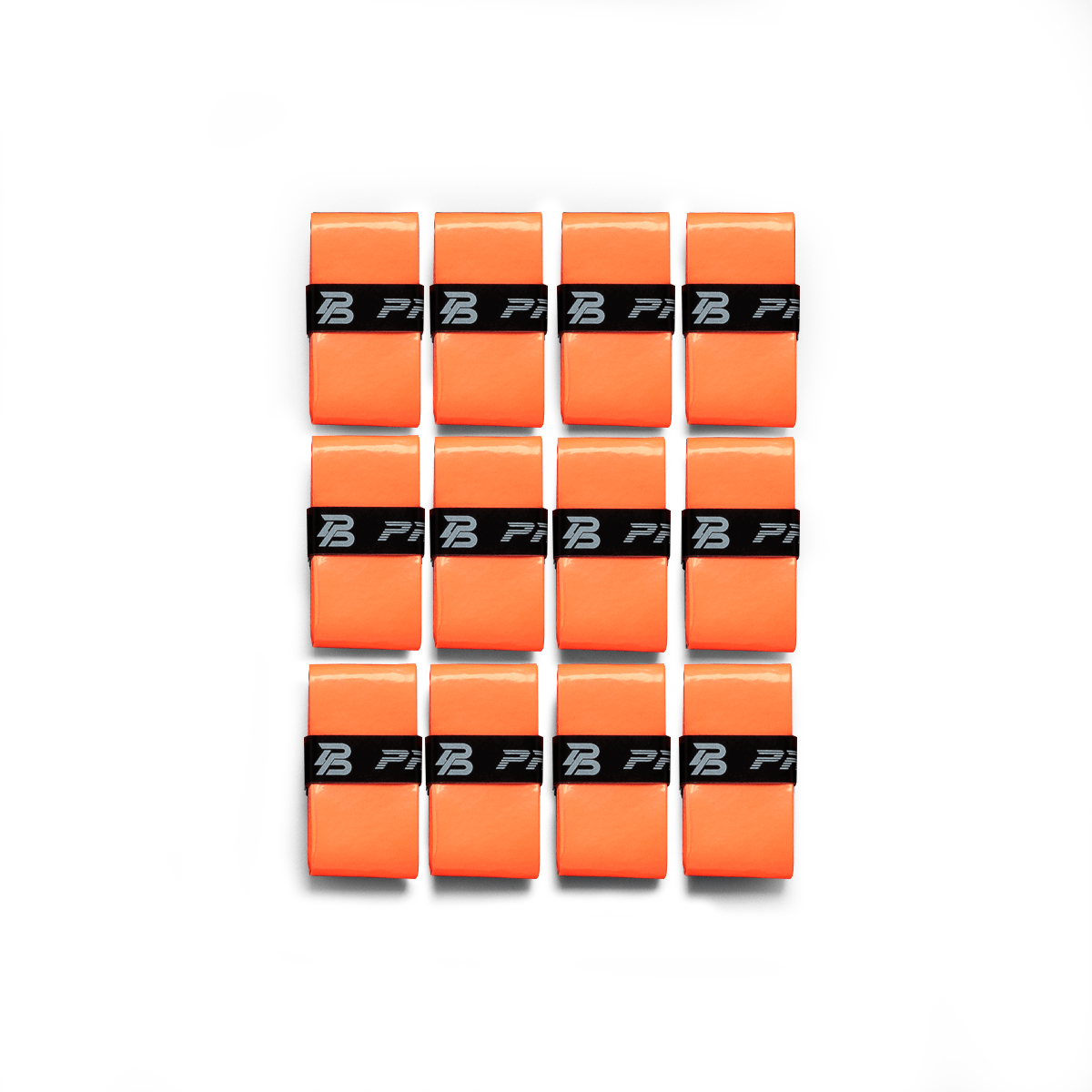 PBPRO Accessories 12-Pack Pickleball Overgrips | PBPRO | Orange 12pack