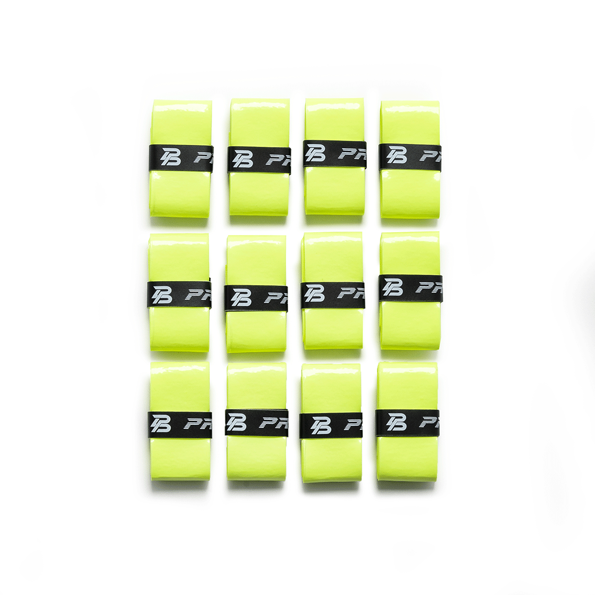 PBPRO Accessories 12-Pack PBPRO Premium Picklebal Overgrip - Yellow