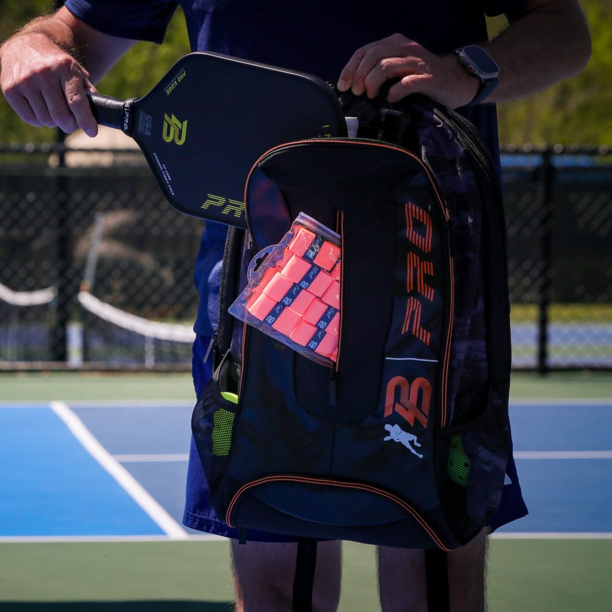 PBPRO Bags Blood Orange Pickleball Backpack | PBPRO Tour |  Orange