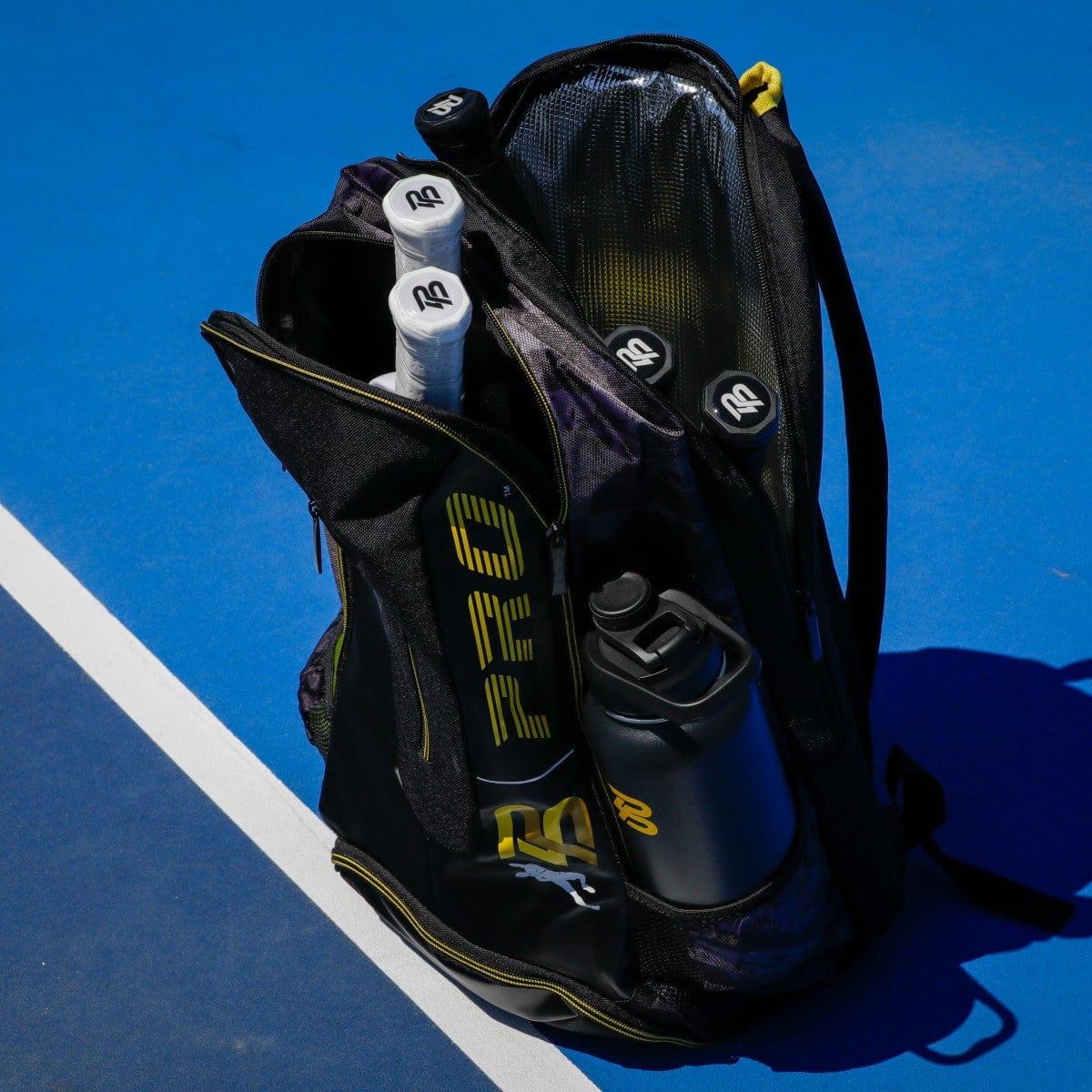 PBPRO Bags Yellow Pickleball Backpack | PBPRO Tour |  Yellow