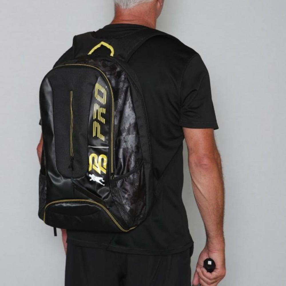 PBPRO Bags Yellow PBPRO Tour Professional Pickleball Backpack Yellow