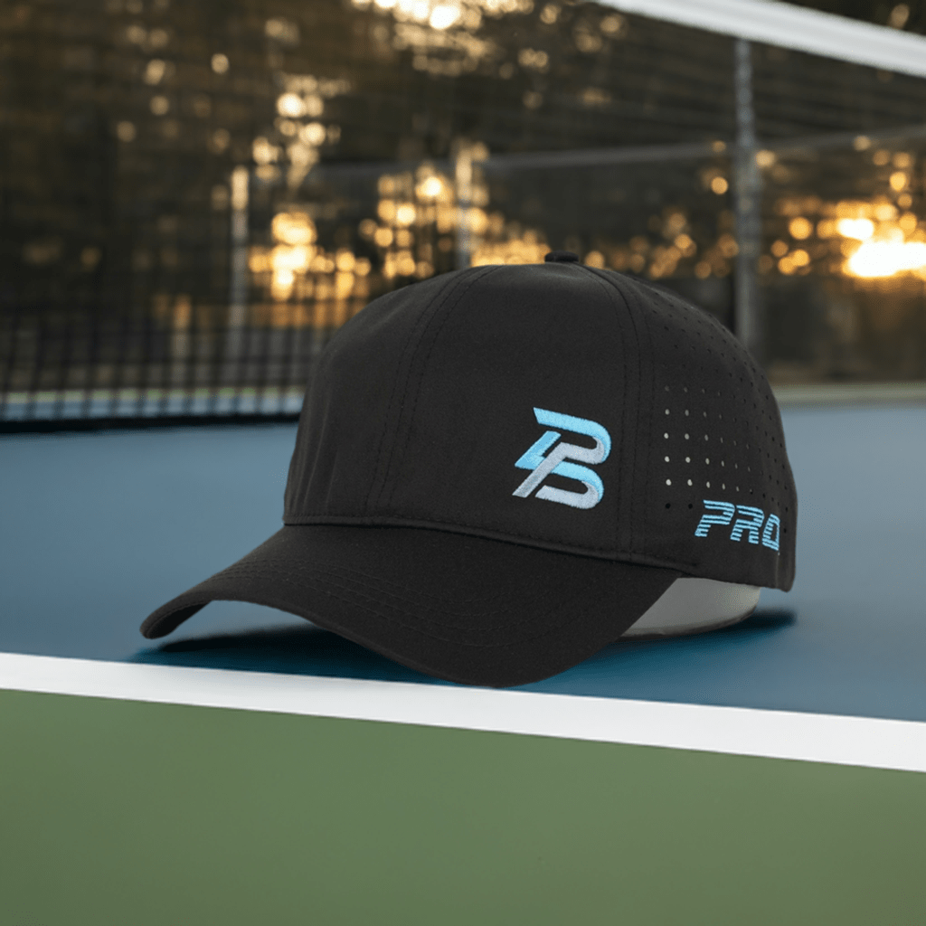 PBPRO Hats Blue PBPRO Men&#39;s Performance Pickleball Hat Blue Logo