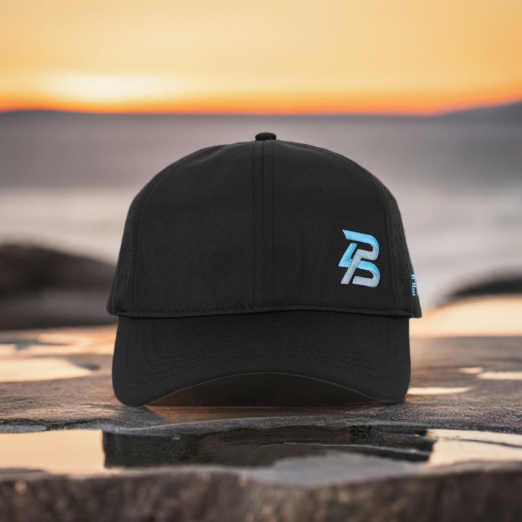 PBPRO Hats Blue PBPRO Men&#39;s Performance Pickleball Hat Blue Logo