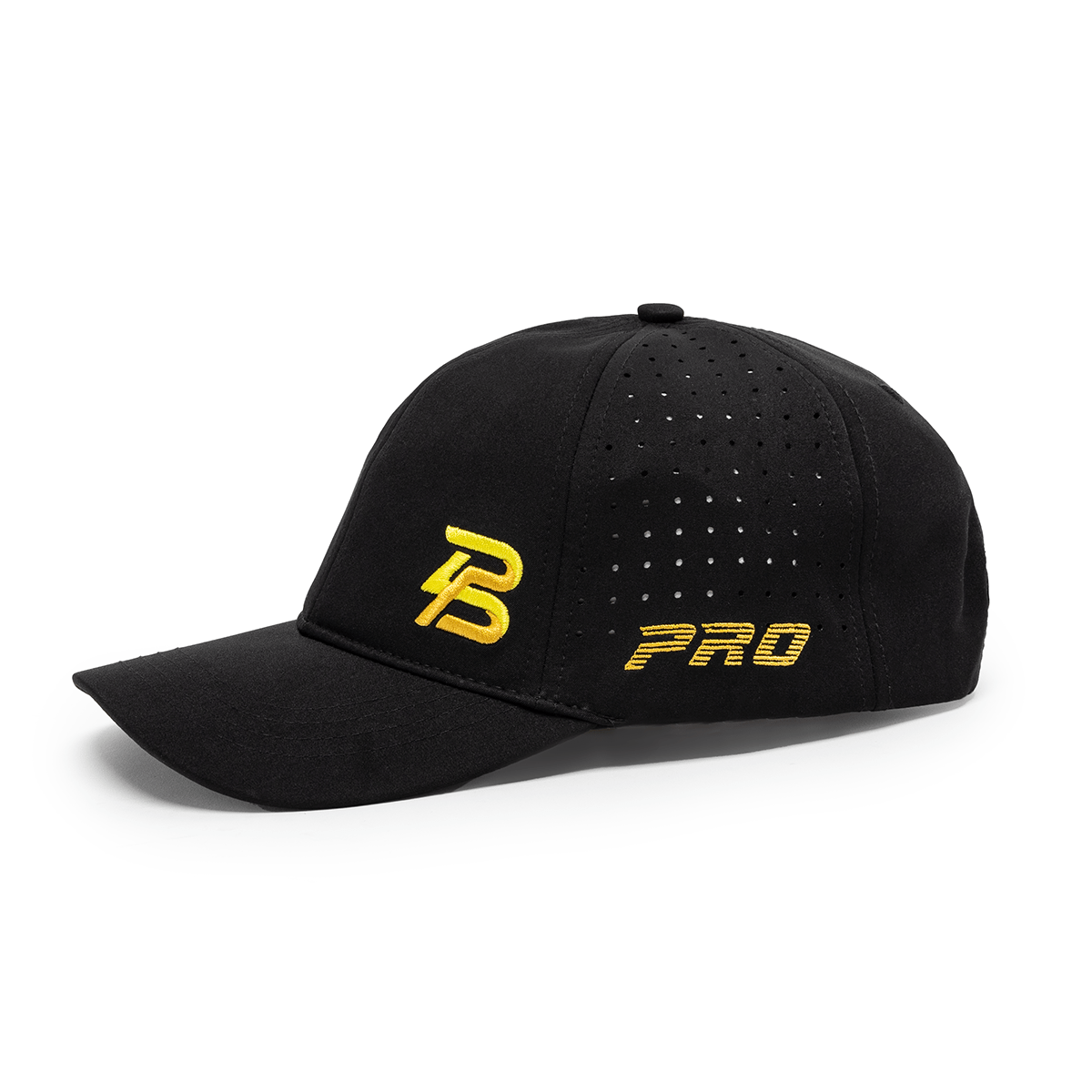 PBPRO Hats Yellow PBPRO Men&#39;s Performance Pickleball Hat - Black