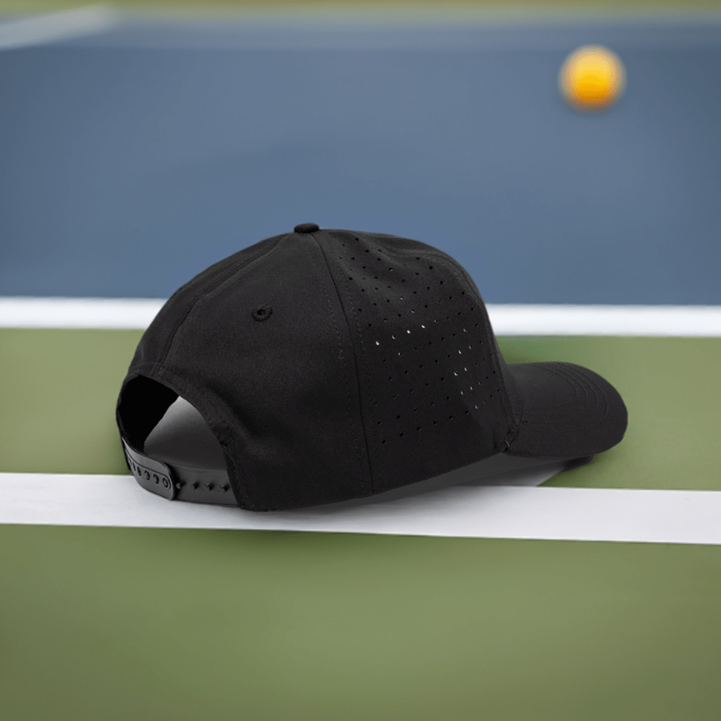 PBPRO Hats Yellow PBPRO Men&#39;s Performance Pickleball Hat - Black