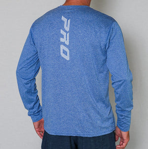PBPRO Men's Apparel PBPRO™ Men's High-Tech Cationic Royal Heather Long Sleeve
