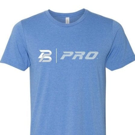 PBPRO Men&#39;s Apparel Small PBPRO Pickleball Unisex Lifestyle Tee Shirt - Columbia Blue (Small, XL)