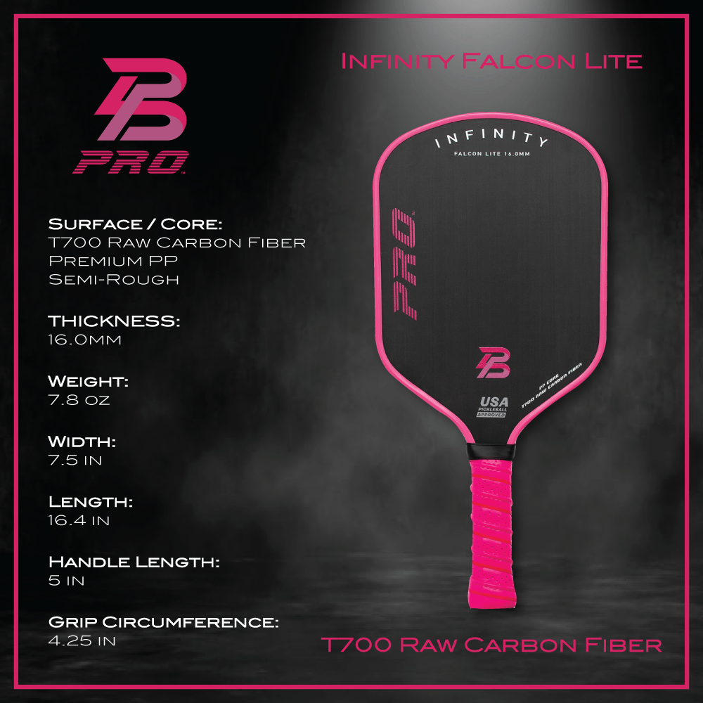 PBPRO Paddles PBPRO Infinity NXTGEN Falcon Lite XL 16.0 mm