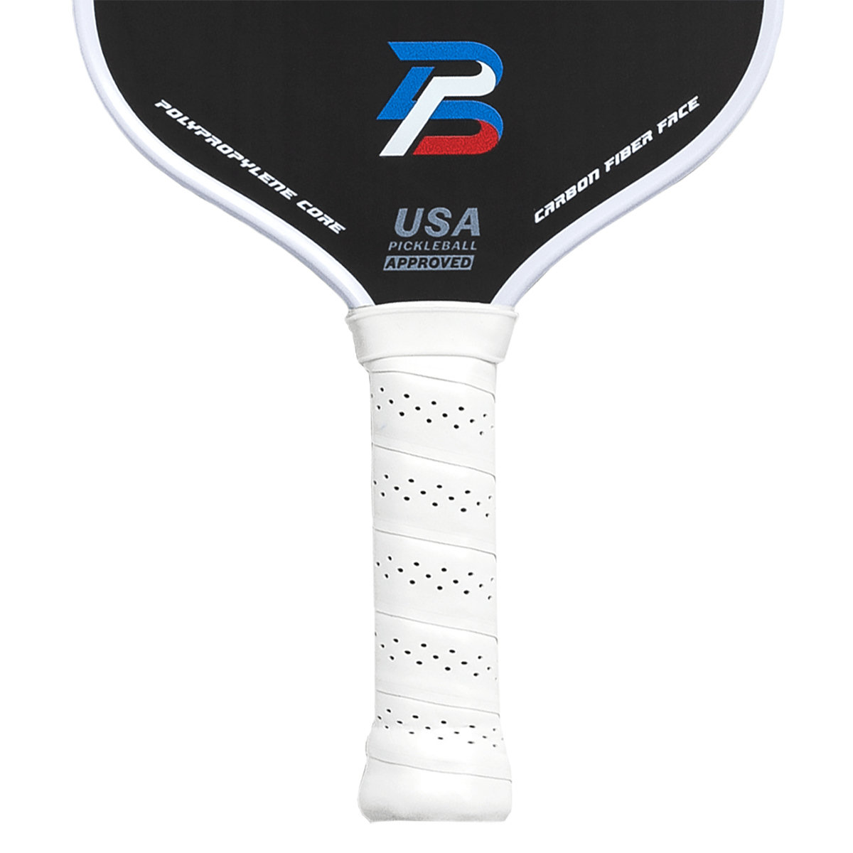 PBPRO Paddles Red/White/Blue PBPRO Patriot Raw Carbon Fiber Pickleball Paddle