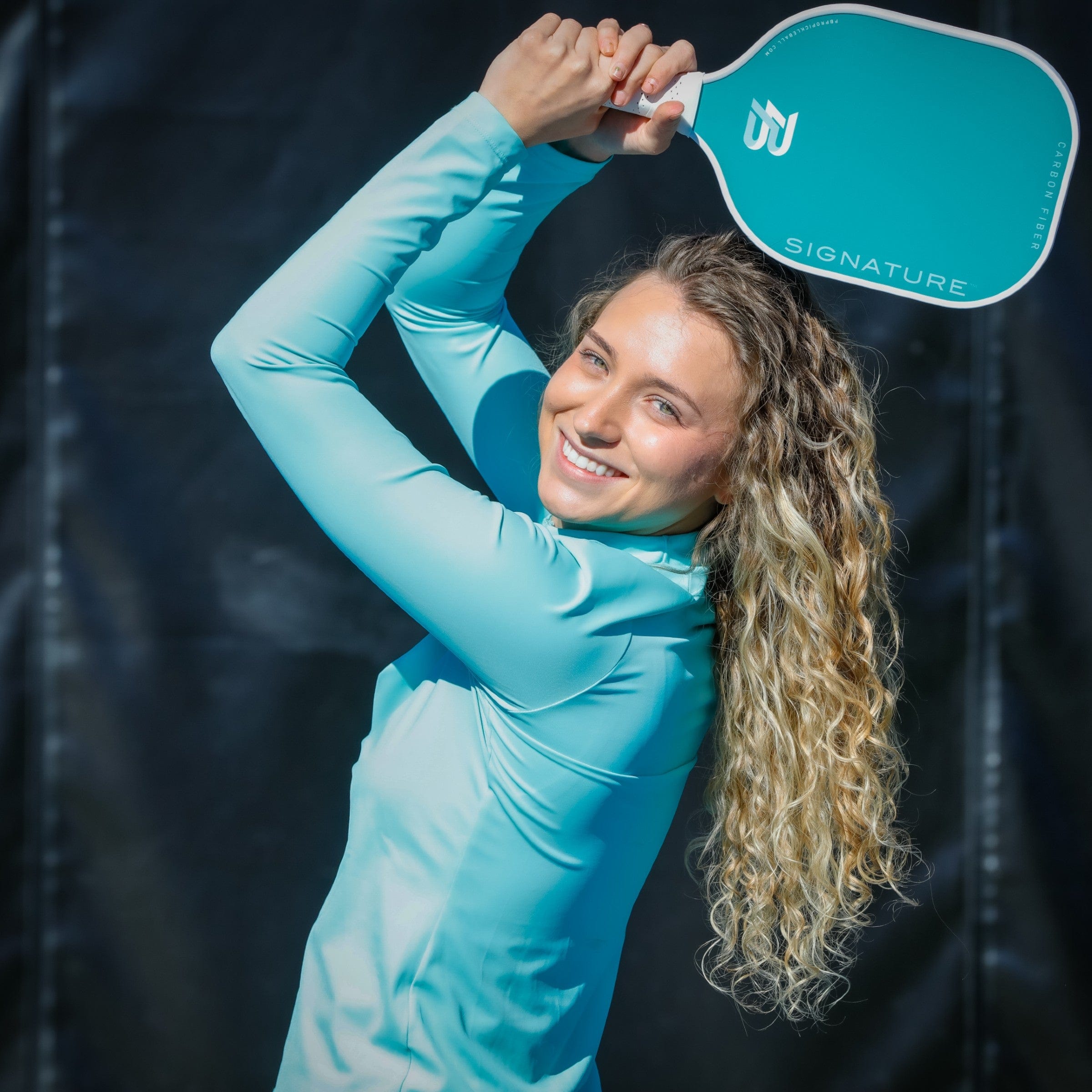 PBPRO Pickleball Paddles PBPRO Signature Carbon Fiber Mint Pickleball Paddle