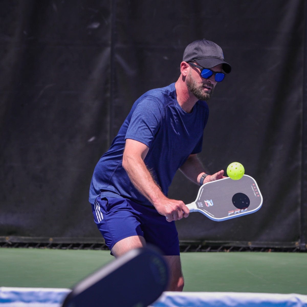 PBPRO Pickleball Paddles Red/White/Blue Pickleball Paddle | PBPRO Patriot | T700 Raw Carbon