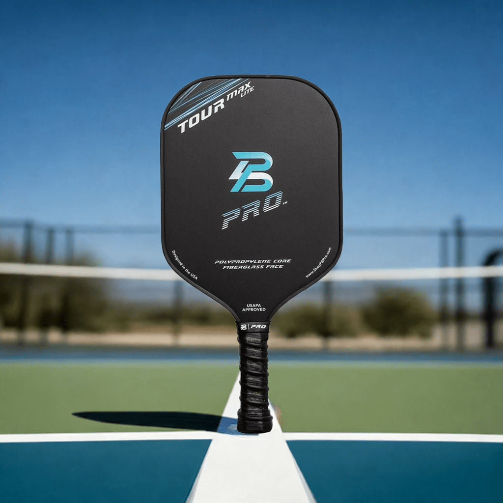 PBPRO Pickleball Paddles PBPRO Tour Max Lite 8.0 oz Seafoam Fiberglass Paddle USAPA Approved