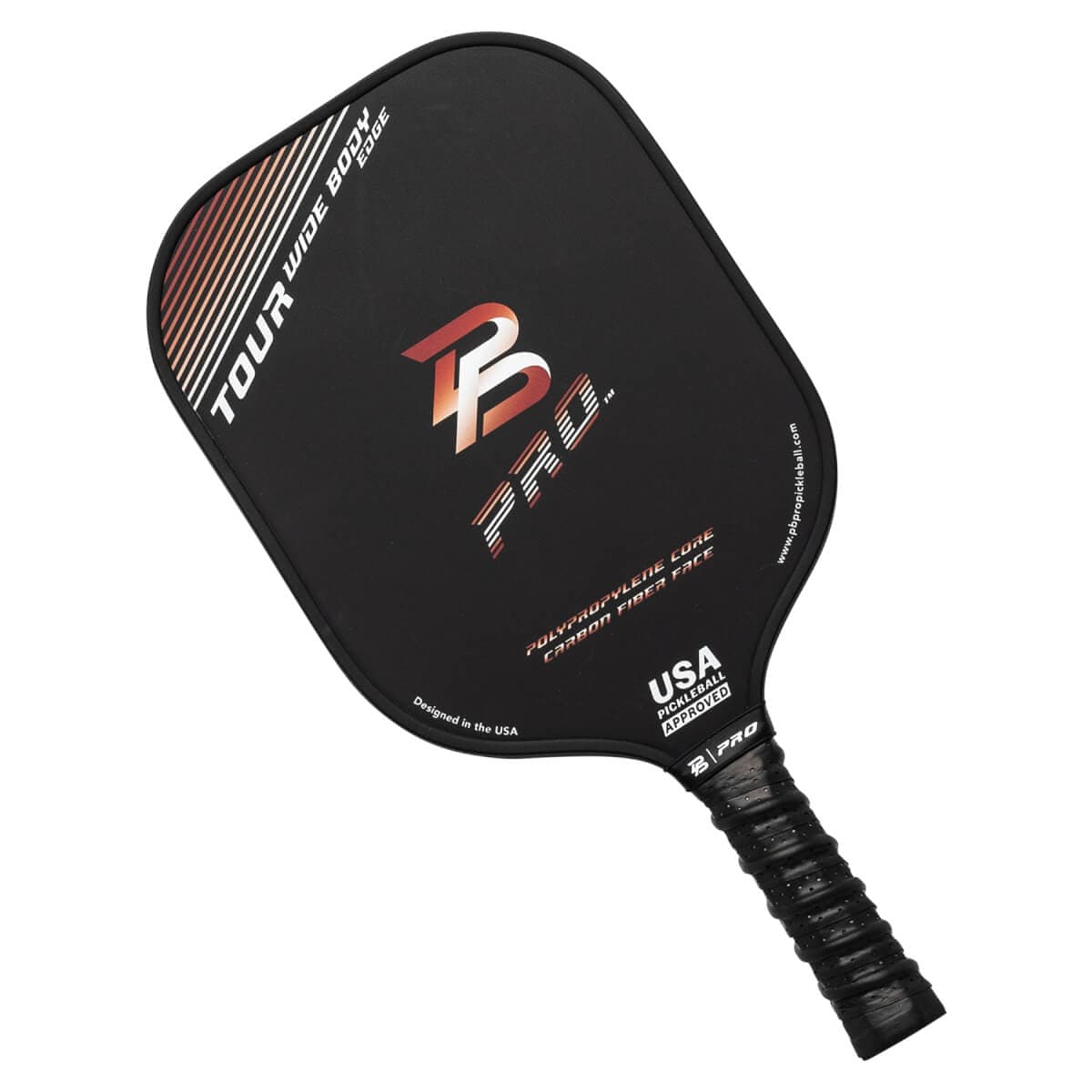 PBPRO Pickleball Paddles PBPRO Tour Widebody Edge 8.0 oz Carbon Fiber Pickleball Paddle