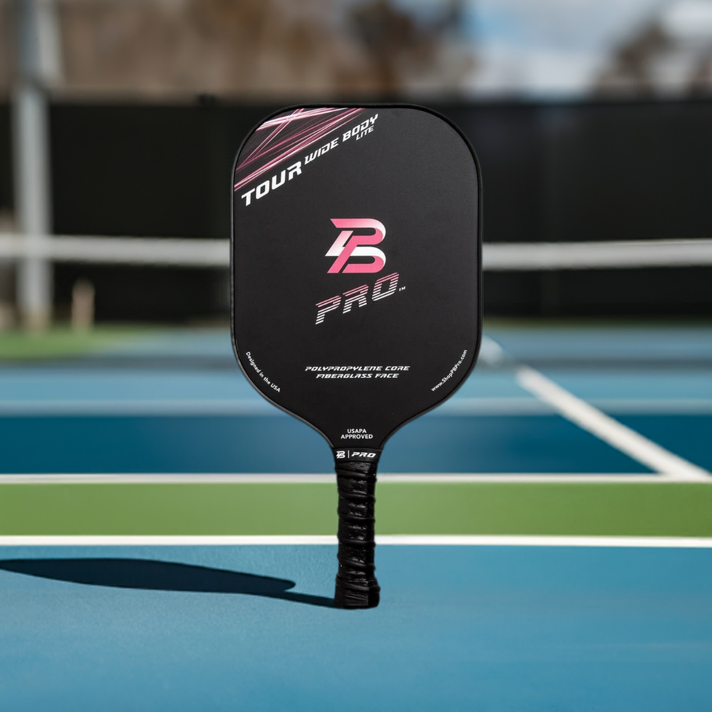 PBPRO Pickleball Paddles PBPRO Tour Widebody Lite Fiberglass Pickleball Paddle