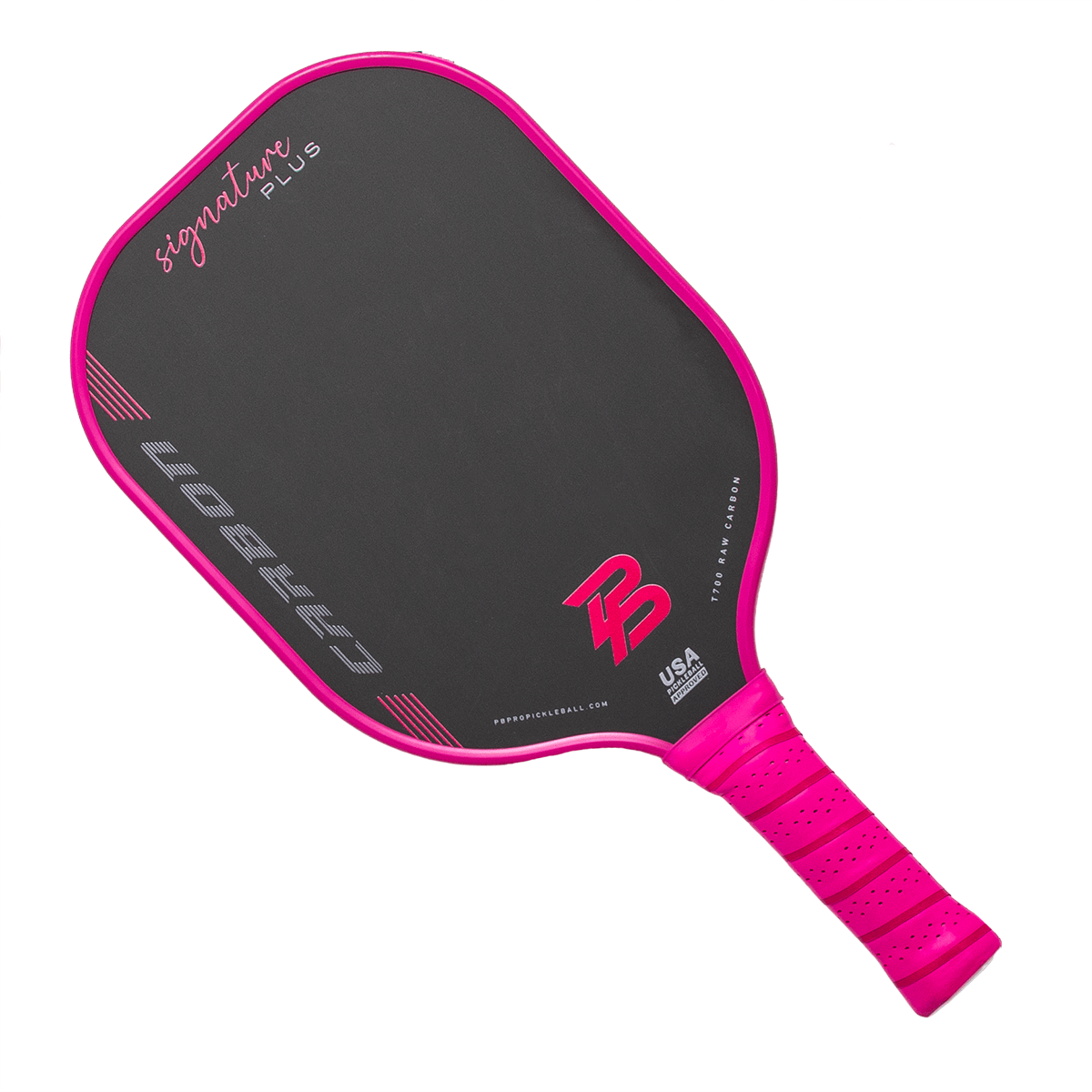 PBPRO Pickleball Pickleball Paddles | PB Signature Plus | Pink