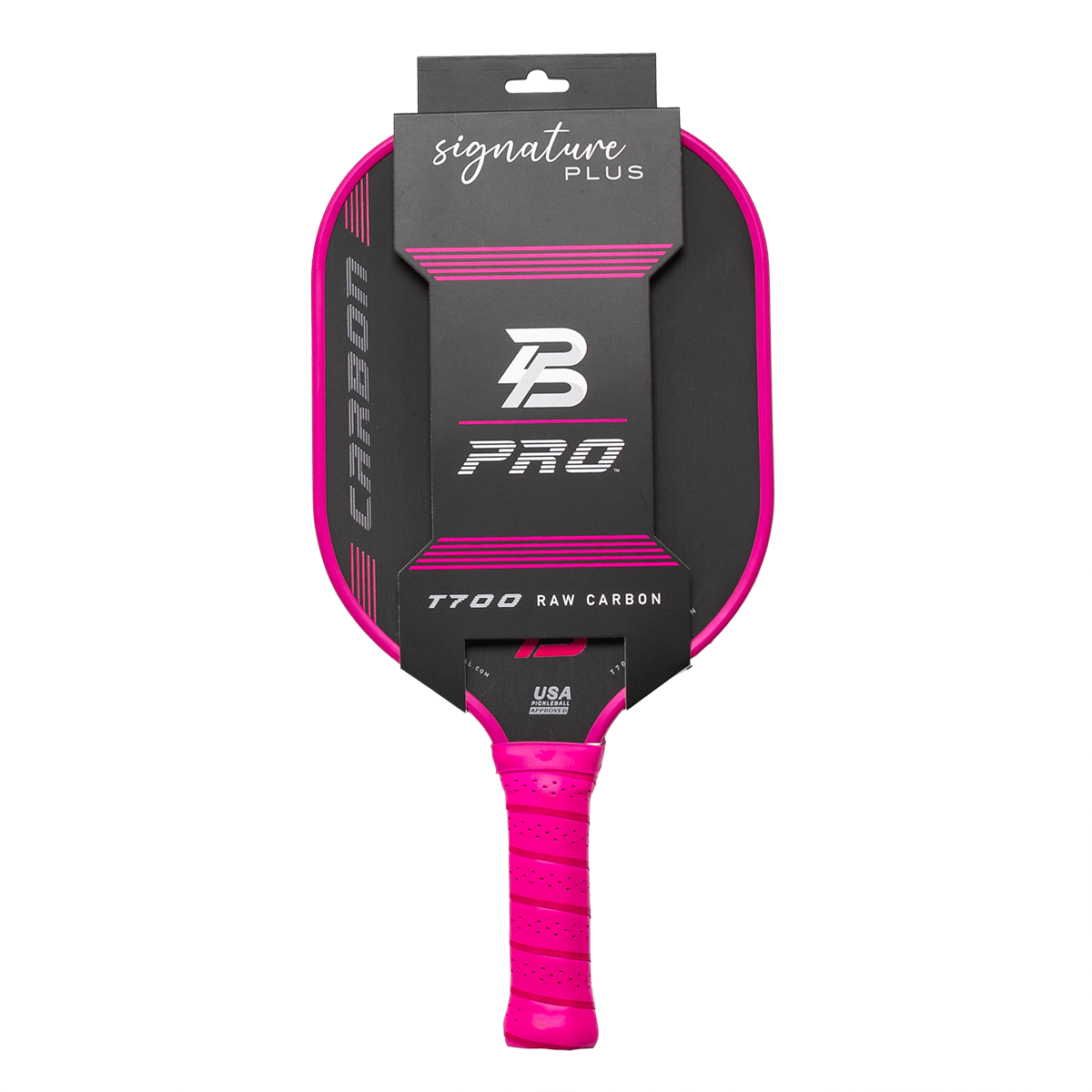 PBPRO Pickleball Pickleball Paddles | PB Signature Plus | Pink