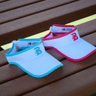 PBPRO Visors Pickleball Visor | PBPRO Performance | White Coral Accent