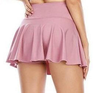 PBPRO Women's Apparel Sale! PBPRO™ Blush Pink High Waist Performance Pickleball Skirt (Only L)