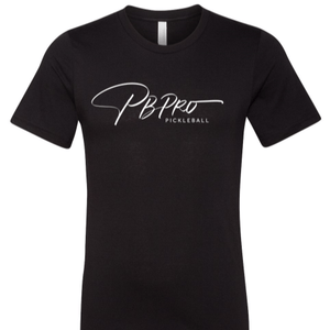PBPRO Women's Apparel Small PBPRO Signature Unisex Lifestyle Pickleball Shirt - Black