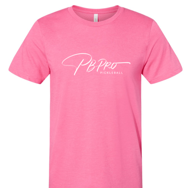 PBPRO Women&#39;s Apparel Small PBPRO Signature Women&#39;s Lifestyle Pickleball Shirt - Pink (XL)