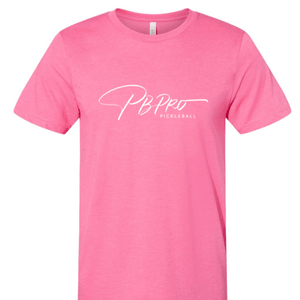 PBPRO Women's Apparel Small PBPRO Signature Women's Lifestyle Pickleball Shirt - Pink (XL)